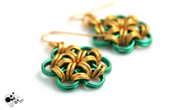 Cercei chainmaille "Summer Times"