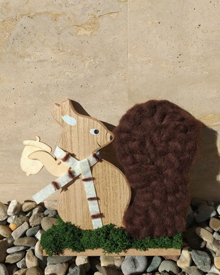Decorațiune toamna Veverița