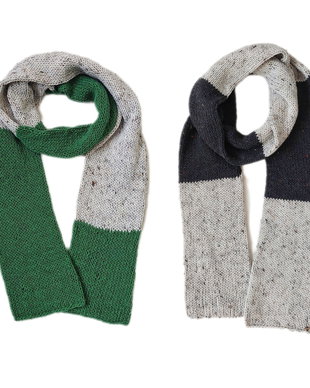 Fular tricotat lung unisex
