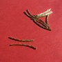 Tub arcuit din argint .925 placat cu aur aprox 1.5x25 mm
