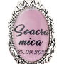 Cocarda brosa soacra mica