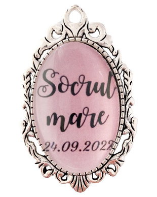 Cocarda brosa socru mare
