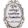 Brosa personalizata de astazi suntem o familie