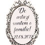 Brosa personalizata de astazi suntem o familie