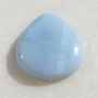 Cabochon blue opal Africa (lucrat manual in INDIA) aprox 25x22x6 mm