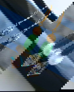 Cercei din argint și pietre semipretioase: perle de cultura, jad, scoica abalone și lava