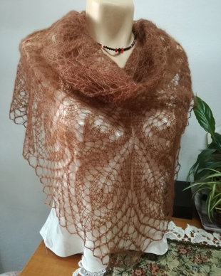 Șal maro 107
