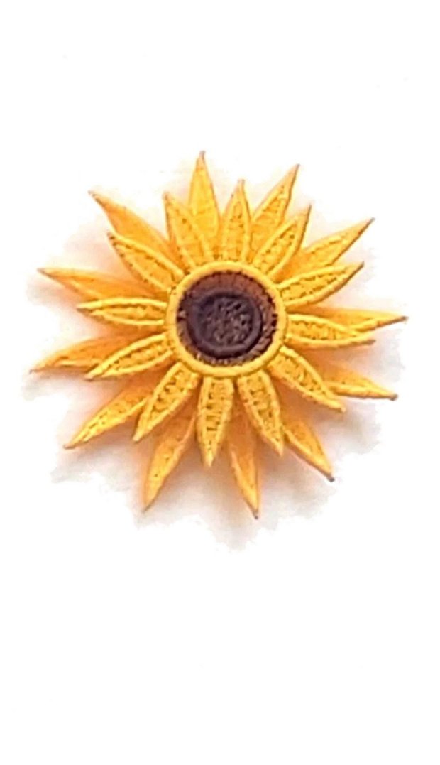 Brosa Floarea Soarelui Dubla