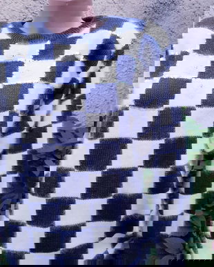 Pulover angora , carouri