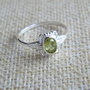 Inel argint cu peridot (MLP)