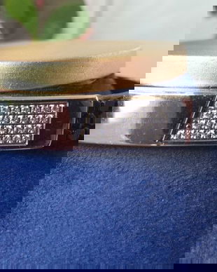 BRATARA UNISEX OTEL,CRISTALE SI SILICON