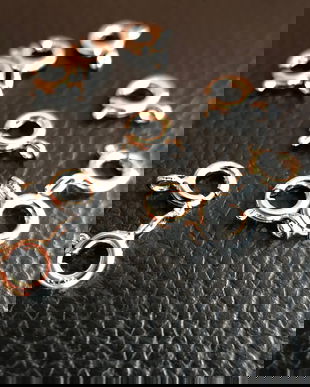 Inchizatoare argint 925 placat cu rodiu 6x9mm - bucata