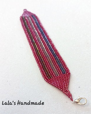 Bratara Herringbone rosie
