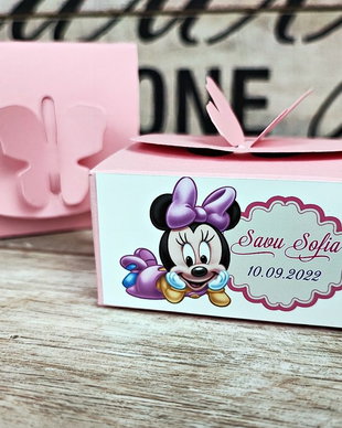 cutiuta roz Minnie