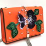 Rezervat Geanta cu Flori de catifea 3D - Flower & Butterfly Story