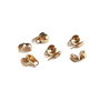 (2buc) Terminatie, masca pentru noduri, inox auriu 6x4x3mm  IN.0086