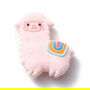 Charm alpaca roz