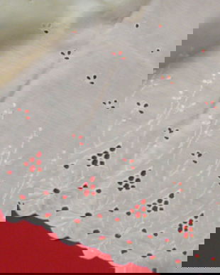 Perdeluta brodata 1.70m