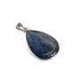 Pandantiv kianit in rama alama argintie 28x16mm  PD.0032.7