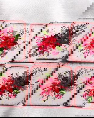 suport pahare motiv craciun 42048