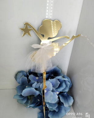Topper tort balerina