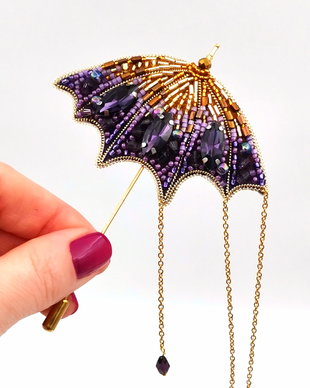 Rezervat Brosa - Umbrela Purple & Gold