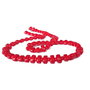 (10 buc) Coral rosu, dreptunghilar si rondele  MG.0089.16