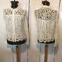 SET BLUZA IVORE DANTELA TIP CHANTILLY