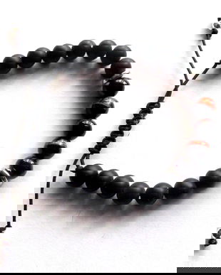 bratara unisex cu onix mat si ochi de taur 42024