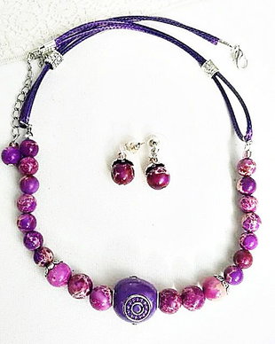 set pietre semipretioase regalit violet