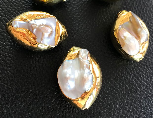 Perle de cultura Baroc, 28~30x19~21x14~17mm  - 1 buc