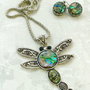 Set Libelula Paua Shell