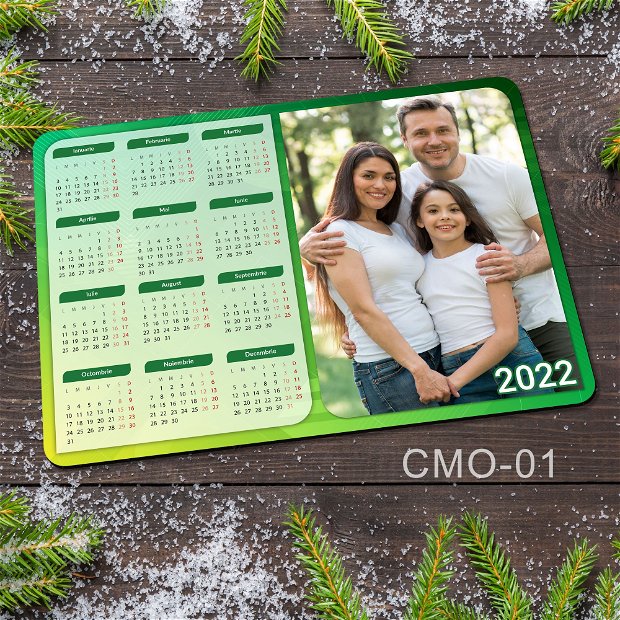 Calendar magnetic personalizat