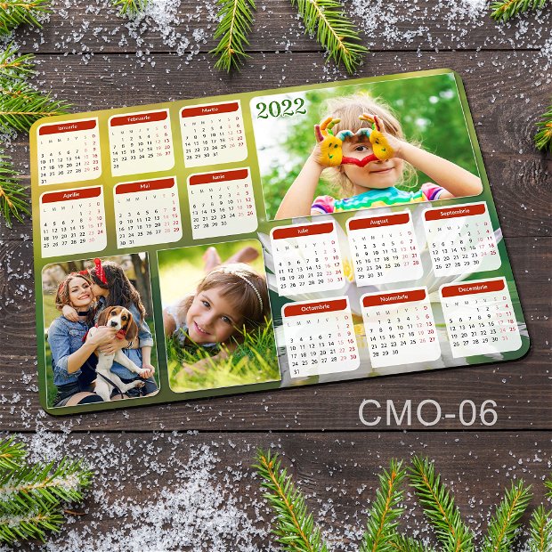 Calendar magnetic personalizat