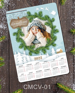 Calendar magnetic personalizat