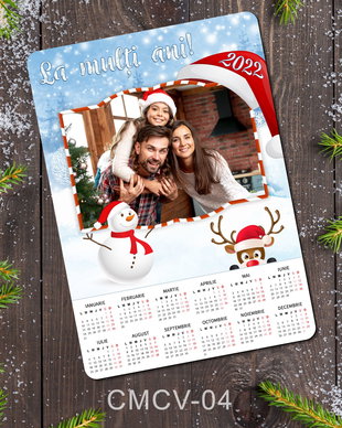 Calendar magnetic personalizat