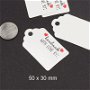 Etichete decorative pentru bijuterii, pungute sau cutii de cadou, 50 x 30 mm, EA-25
