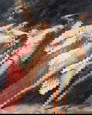 Mitologie - ulei pe panza