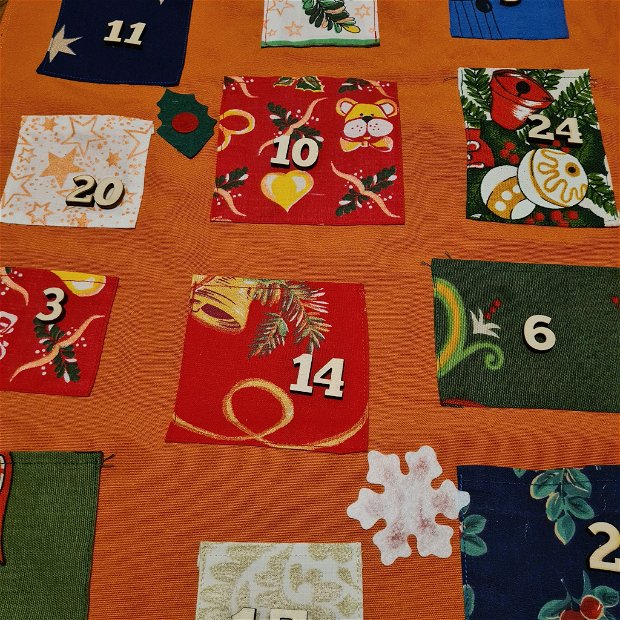 Calendar de Advent textil