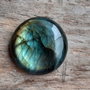 Cabochon labradorit, 27mm
