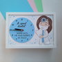 Ceas inramat dentista pictat manual personalizat cu nume