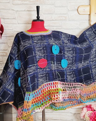 Bluză oversize pentru toamnă-iarnă