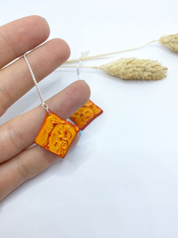 Cercei handmade cu pisici