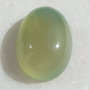 Cabochon agata vernil aprox 25x18x9 mm