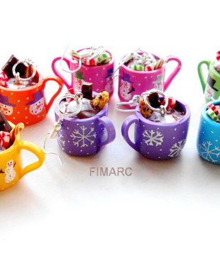 ''Cafeaua la gura sobei''- cercei atarnatori