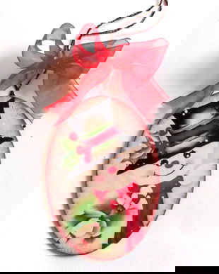 glob pe lemn de craciun 42137