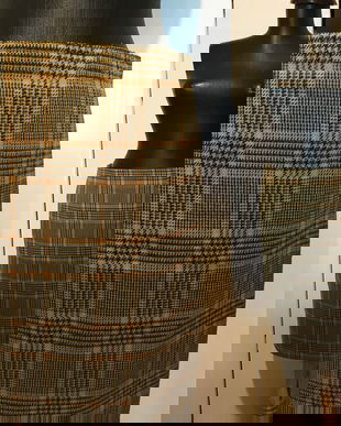 LAUREL BY ESCADA FUSTA MIDI STOFA LANA