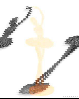 Balerina-statueta din rasini