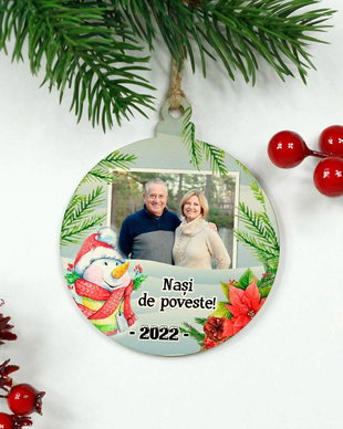 Glob Craciun personalizat Nasi de poveste