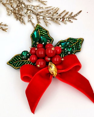 Rezervat Broșă - Christmas Flower